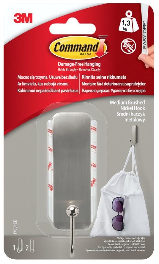COMMAND Haczyk metalowy średni Command