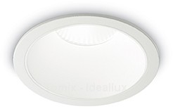 Ideal Lux Oprawa wpuszczana LED Game Round kol biały 192291)