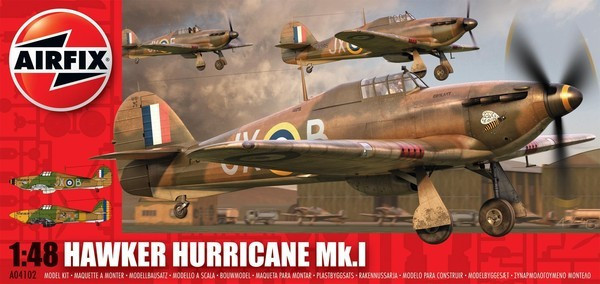 AirFix Model plastikowy Hawker Hurricane Mk.1 1:48 05127A