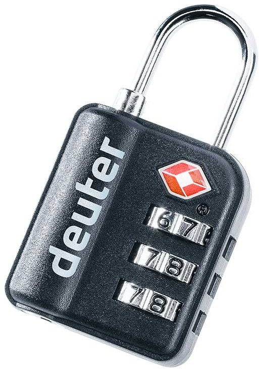 Deuter Kłódka TSA Pad Lock black 394522170000