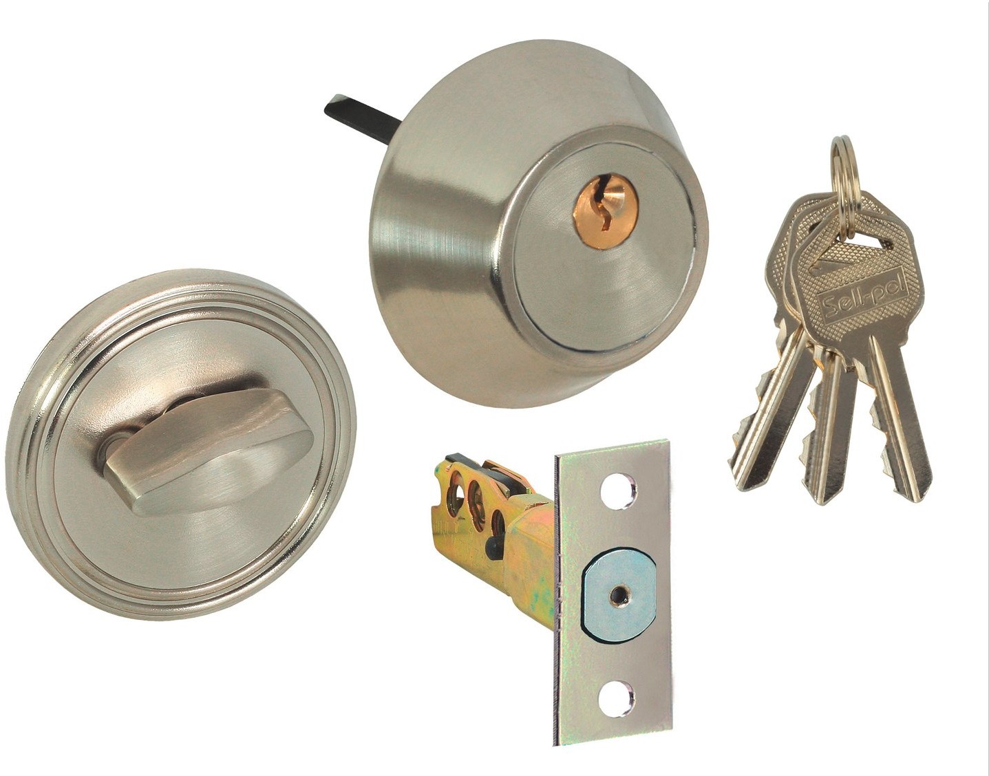 Domino Zamek górny Sapo srebrny