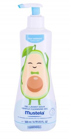 Mustela Bébé Gentle Cleansing Gel Hair and Body żel pod prysznic 500 ml dla dzieci