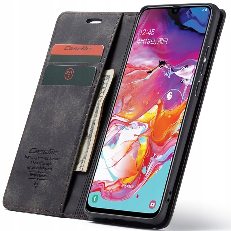 Etui Z Klapką Caseme Portfel Do Galaxy A70
