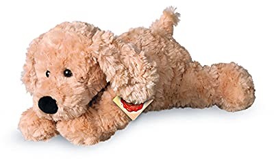 Hermann Teddy Collection Collection 919285 28 cm beżowa pluszowa zabawka z duszącym psem 919285