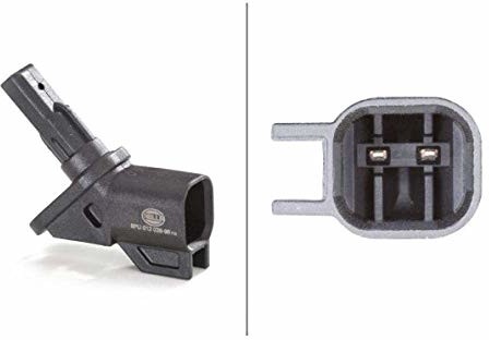 HELLA 6PU 012 039-961 Czujnik, prędkość obrotowa koła - 12V - Oś przednia po obydwu stronach 012039961