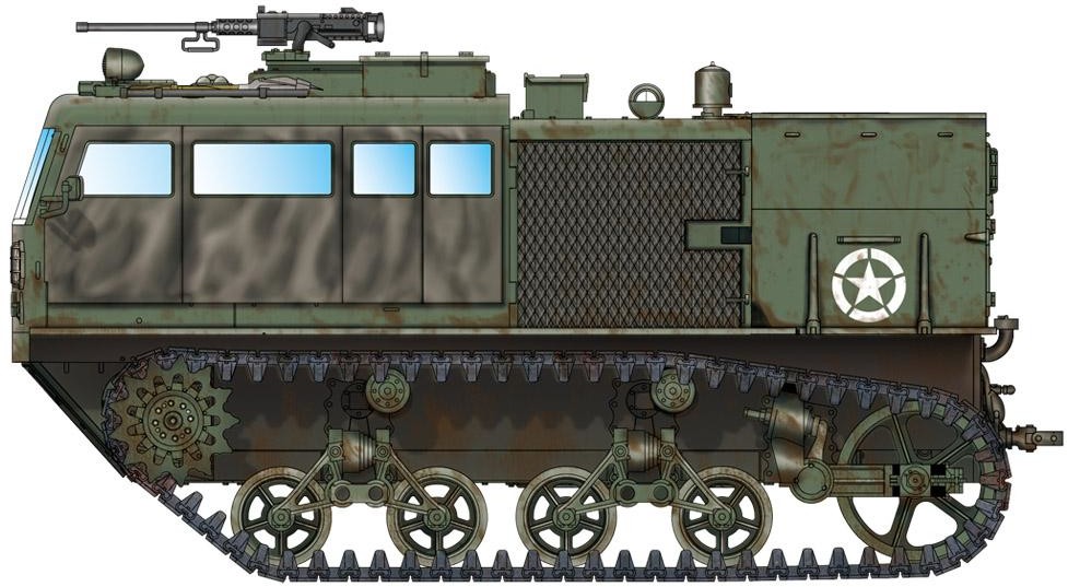 Hobby Boss Szybki ciągnik gąsienicowy M4 (3-in./90mm) 82920