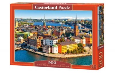 Castorland Puzzle 500 el. The Old Town of Stockholm Sweden  !