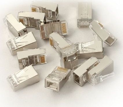 Assmann Wtyk uniwersalny RJ45 8P8C kat 6A ekranowany X-ML-6AF-IMP 100szt. X-ML-6AF-IMP