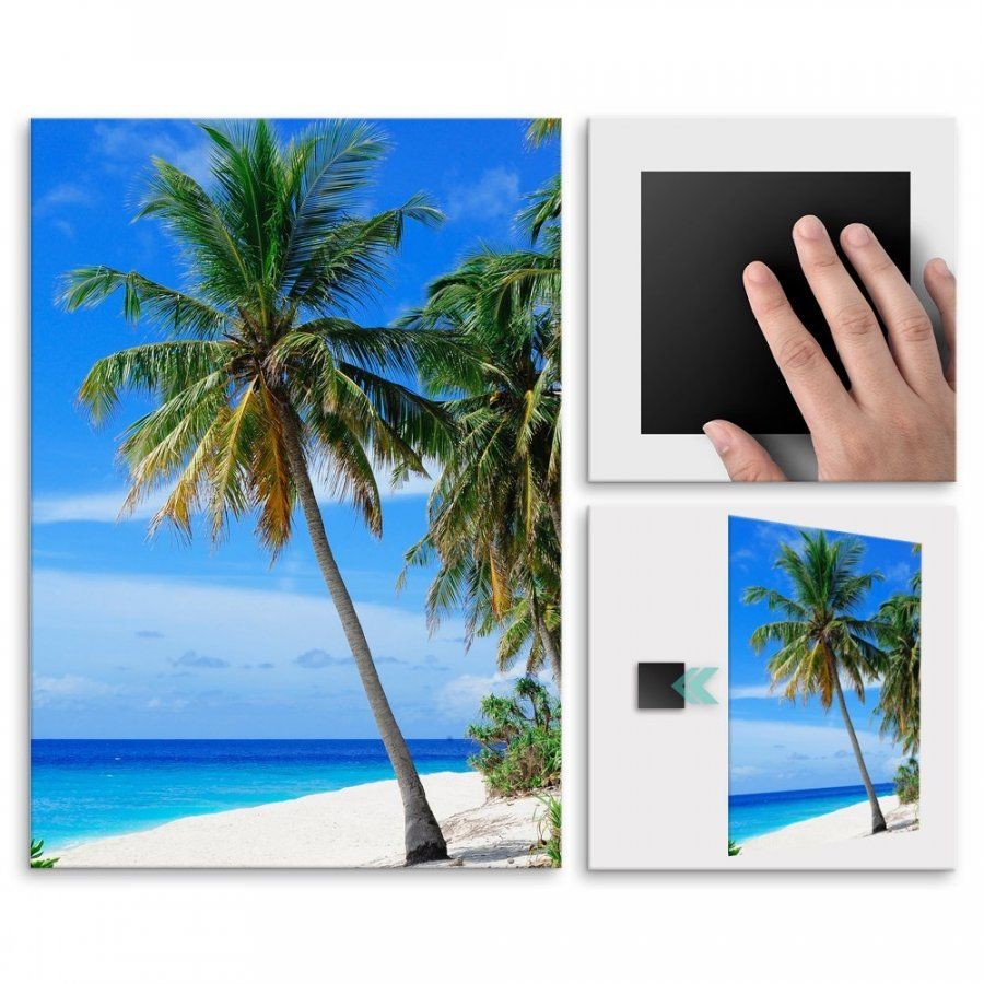 Pix4home Plakat metalowy piękno tropików M POS-M-02065