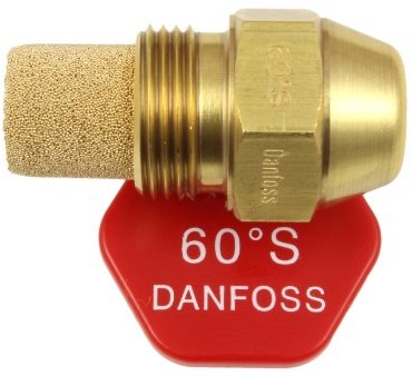 Danfoss Całkowicie stożek oelduese pod kątem 60 stopni 1,00 usgal/H 3,72 kg/H, 030 °F6920