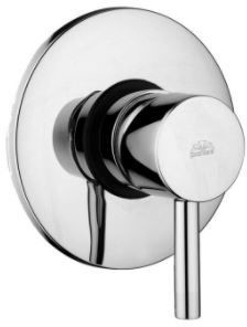 Paffoni Bateria podtynkowa 1-drożna STICK stal szczotkowana Rubinetterie SK010ST