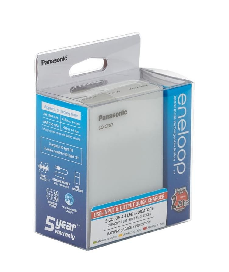 Panasonic BQ-CC87USB POWERBANK ładowarka BQ-CC87USB