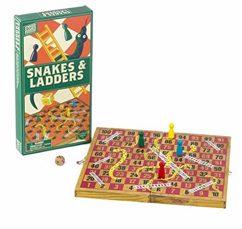 Professor PUZZLE Professor Puzzle Węże i drabiny drewniane warsztat gier WGW1548