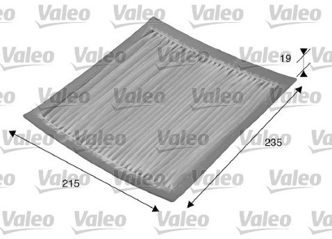 VALEO Filtr, przewietrzanie przestrzeni pasażerskiej 715542