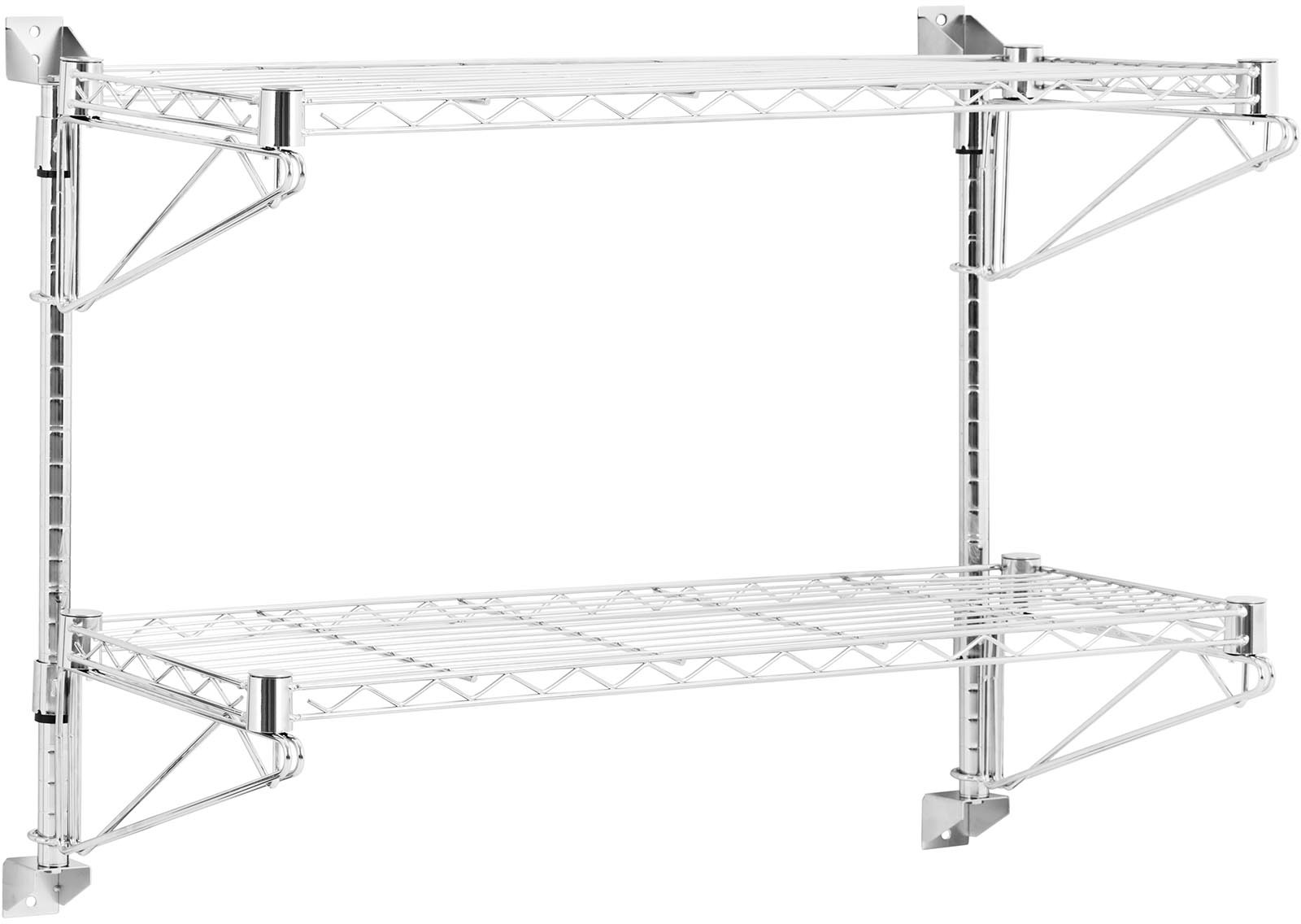 Royal Catering Półka wisząca 2 półki 90 cm RCMR-1800P56