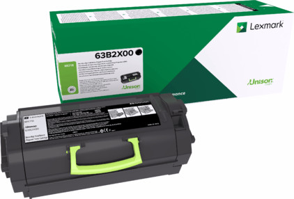 Lexmark Lexmark toner Black 63B2X00 63B2X00