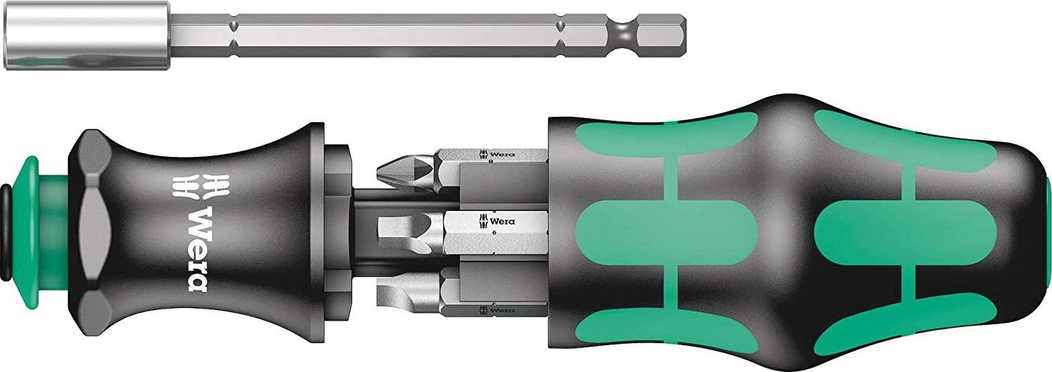 Wera Kraftform Kompakt 28 Imperial 1 Combination screwdriver with 6 bits 05073241001