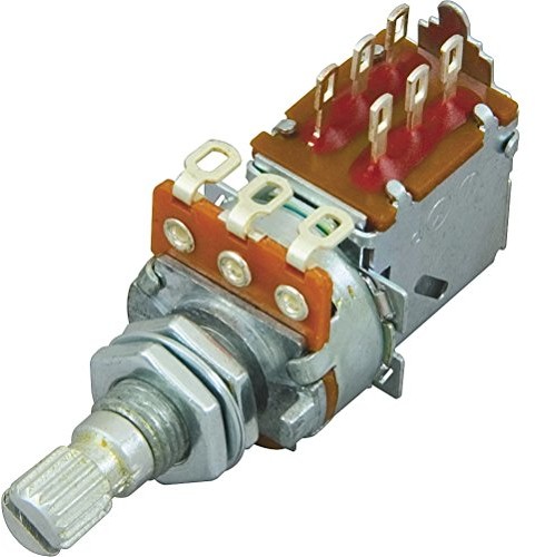 DiMarzio dimarzio dep1 201pp potencjometr 500 K Push/Pull gitara drobne akcesoria do EP1201PP
