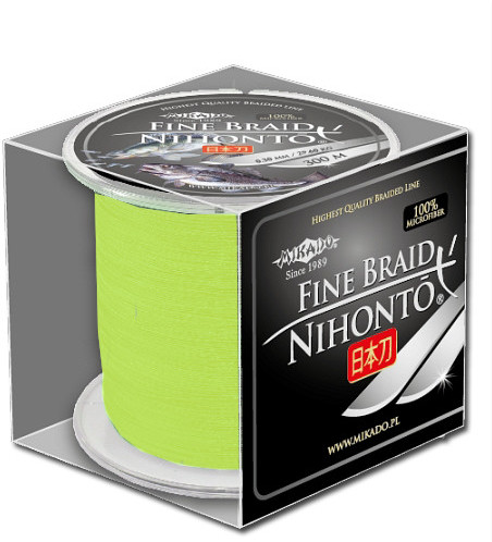 Mikado Plecionka 0,10 Nihonto Fluo 300m 7,70kg