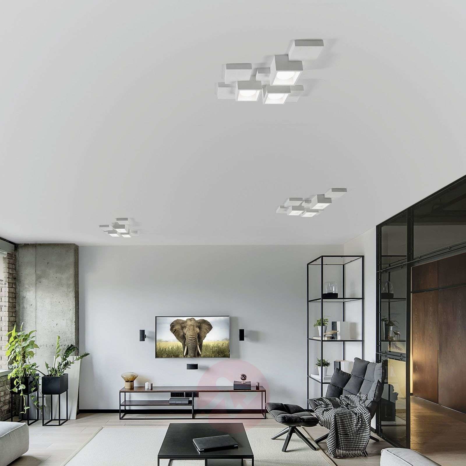 Sforzin Lampa sufitowa Side, 3-punktowa
