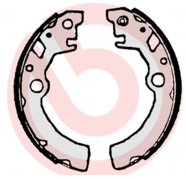 BREMBO Zestaw szczęk hamulcowych S 79 519