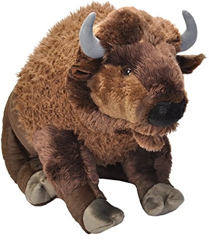 Wild Republic Jumbo Bison olbrzymi pluszowa pluszowa zabawka, prezenty dla dzieci, 76 cm 17325
