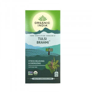 Organic India Herbata Brahmi-Tulsi Tea 25 torebek