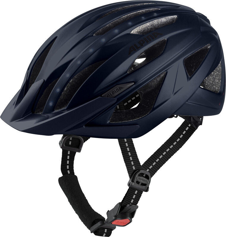Alpina Haga LED Kask, indigo 51-56cm 2020 Kaski rowerowe A9747 1 80