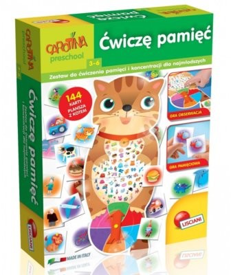 Lisciani Giochi Carotina Ćwiczę pamięć 304-PL57511