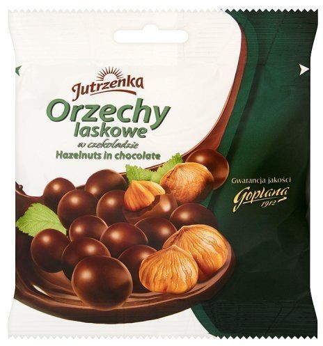 Jutrzenka Orzechy laskowe w czekoladzie 80 g