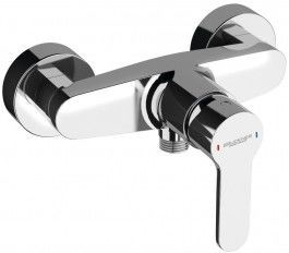 Bruckner SIEGER bateria wannowa ścienna chrom 914.010.1