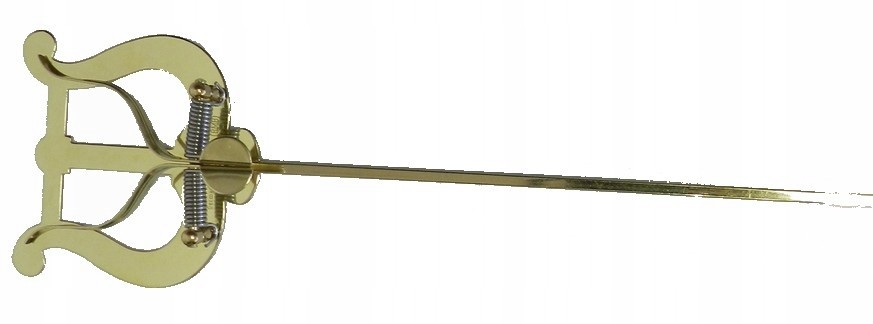 Lirka Uniwersal Rmb duża 2 dociska mosiądz dł.19cm