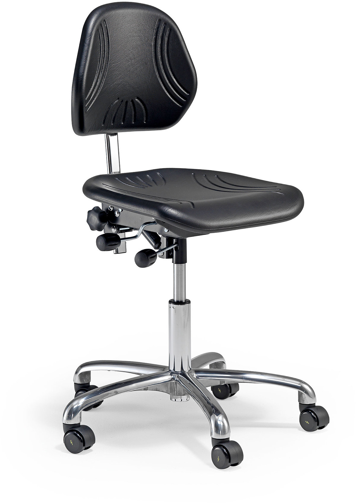 AJ Krzesło warsztatowe ESD 520-650 mm 235313