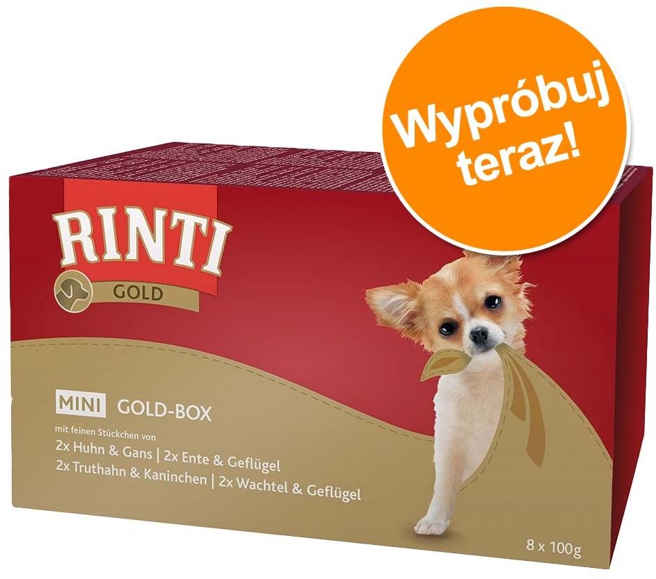 Rinti Gold Mini, 8 X 100 G - Pakiet Mieszany