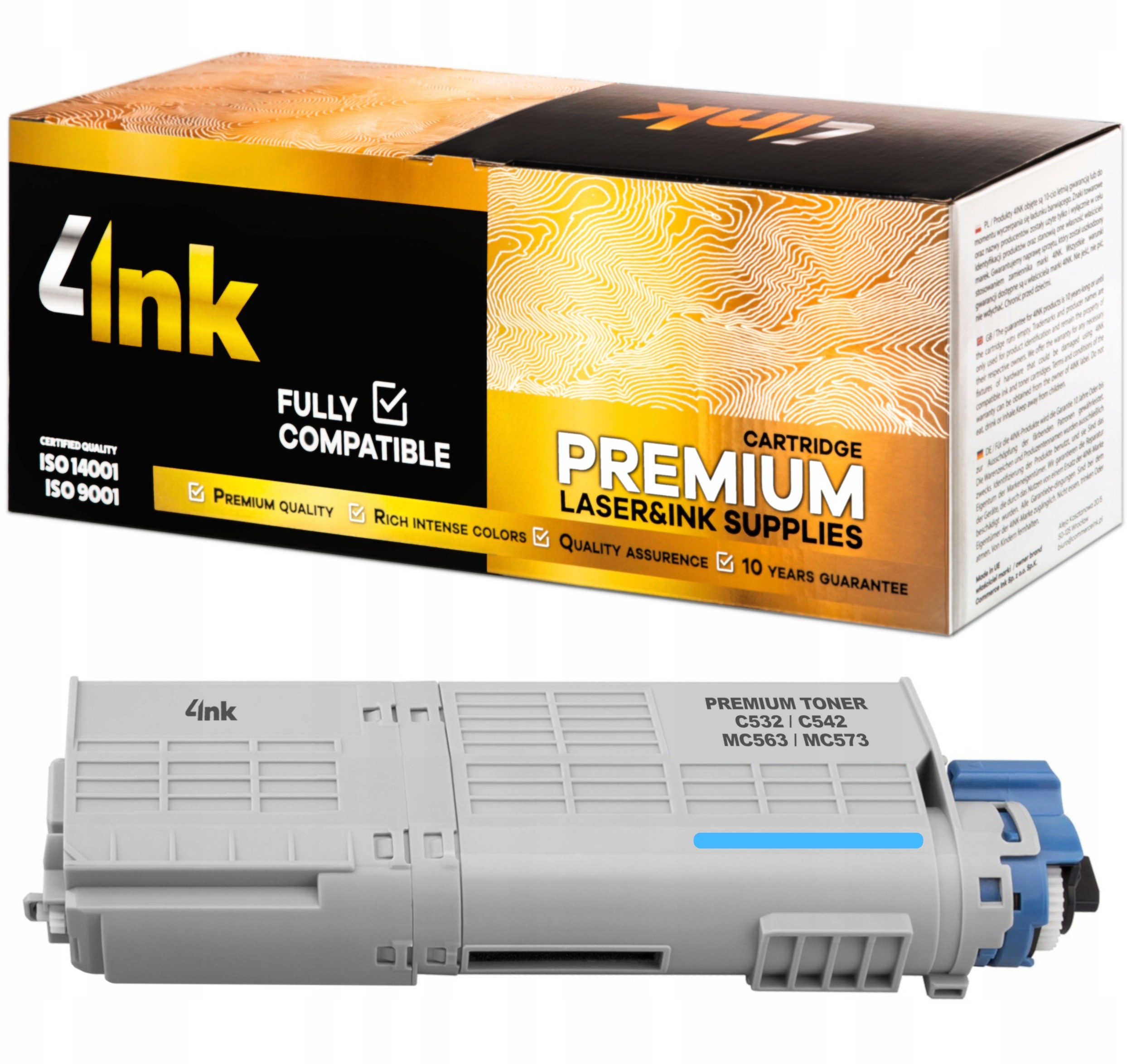 Toner Do / Oki / C532 / C542 / MC563 / MC573 / XXL