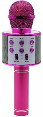 Manta Głośnik mobilny MIC11-PK z mikrofonem Różowy