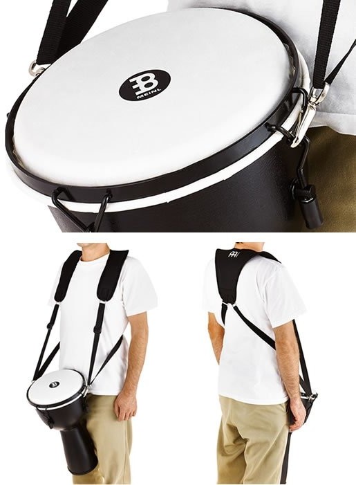 Meinl Percussion meinl Percussion mdjs2 Djembe pasek z nylonu czarna MDJS2