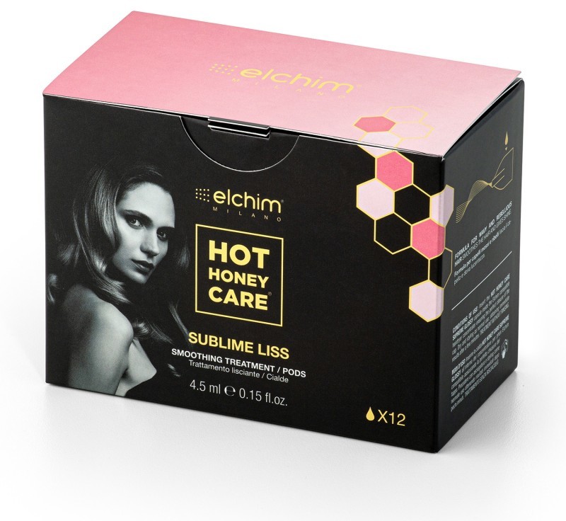 ELCHIM Elchim, kapsułki wygładzające z olejkiem Hot Honey Care Sublime Liss, 12szt ELC000007