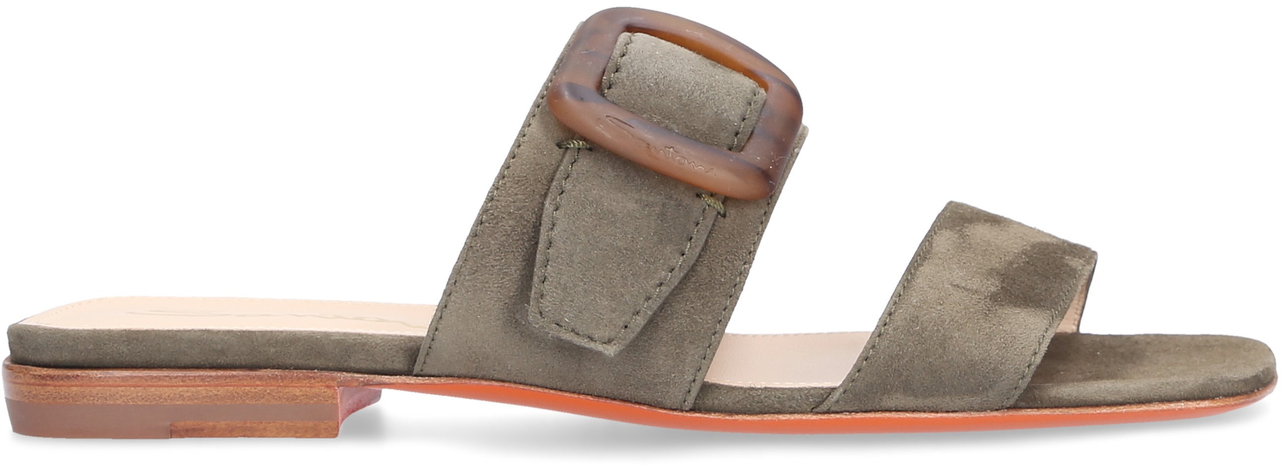 Santoni Santoni Sandały 59233 zamsz