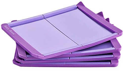 Betty Bossi 25004 formy do pieczenia na Mini biskwit rolki, zestaw 4 szt., 17,5 x 14 x 0,8 cm, fioletowy 25004