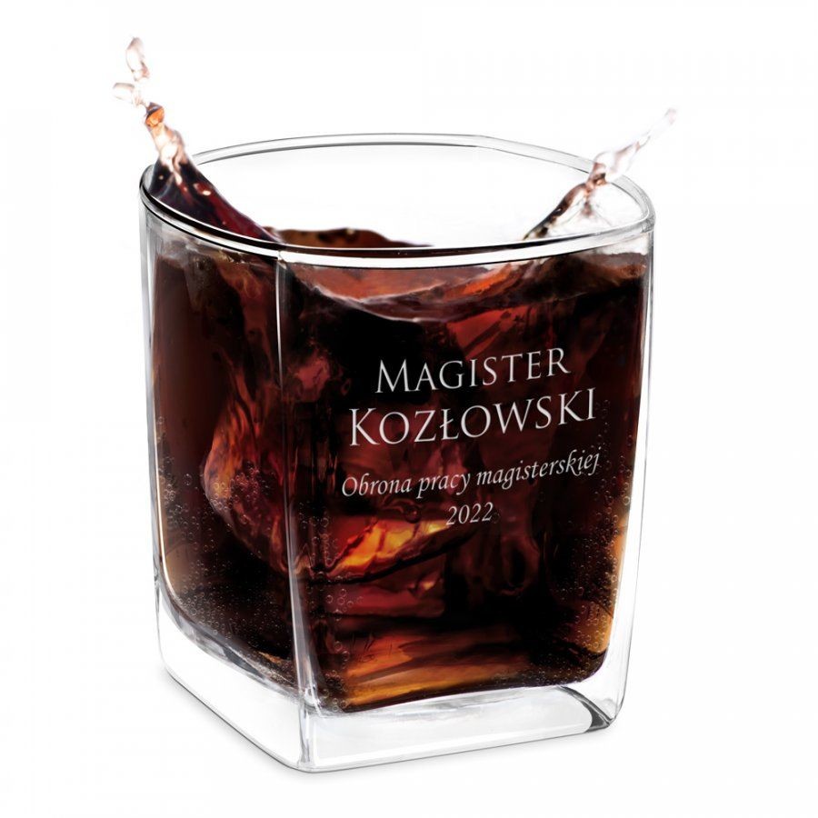Murrano Szklanka do Whisky Grawer Magister SZC-026