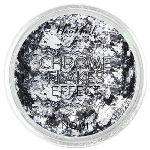 Neonail CHROME FLAKES EFFECT - Metaliczna folia do paznokci - 02 NEOFMDPA-DOPA