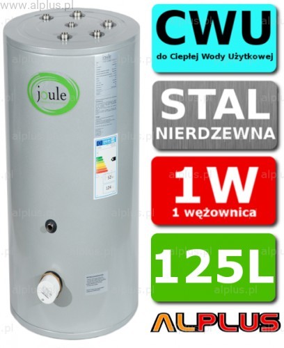 Joule Bojler nierdzewny Cyclone 125L TCPMVI-0125TLC