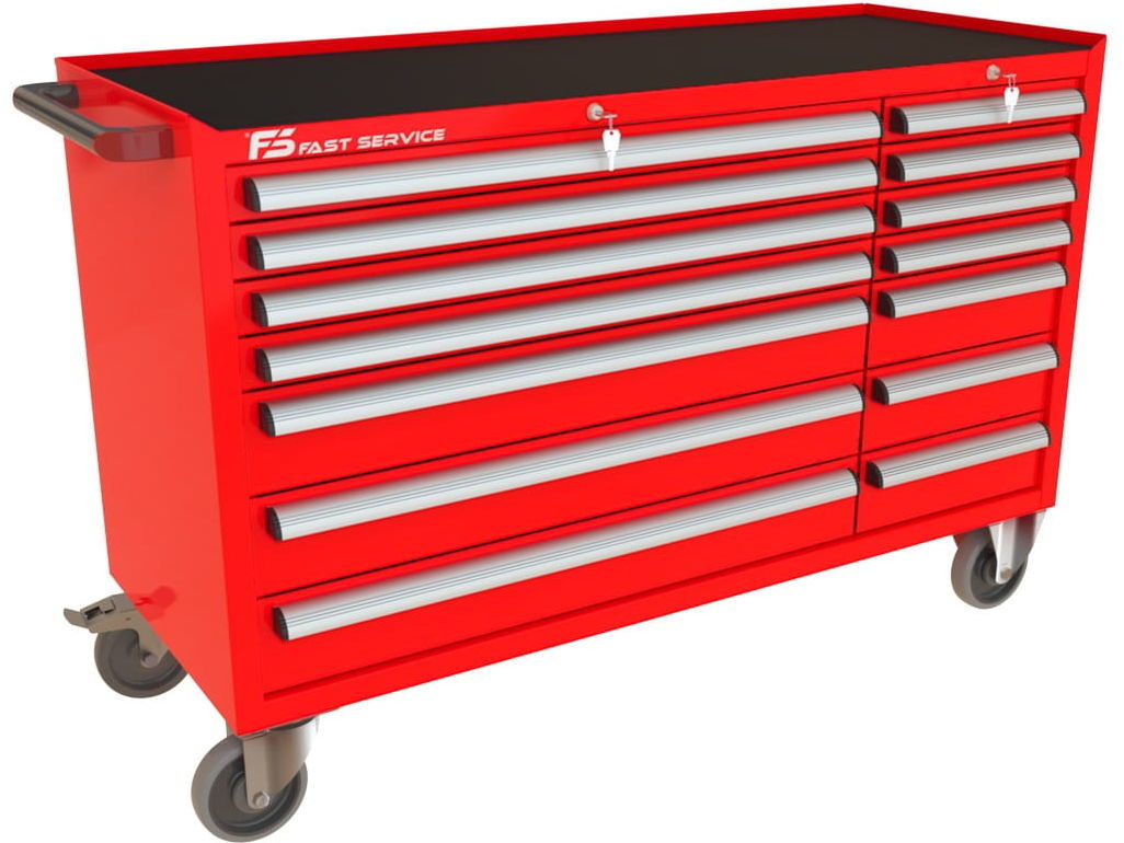 Fastservice Wózek warsztatowy MEGA z 14 szufladami PM-213-13 PM-213-13
