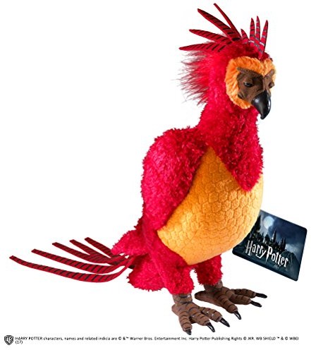 Noble Collection Harry Potter plusz figurka fawkes Phoenix 30 cm Czerwony