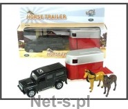 Hipo Land Rover z przyczepą do transp koni w pud