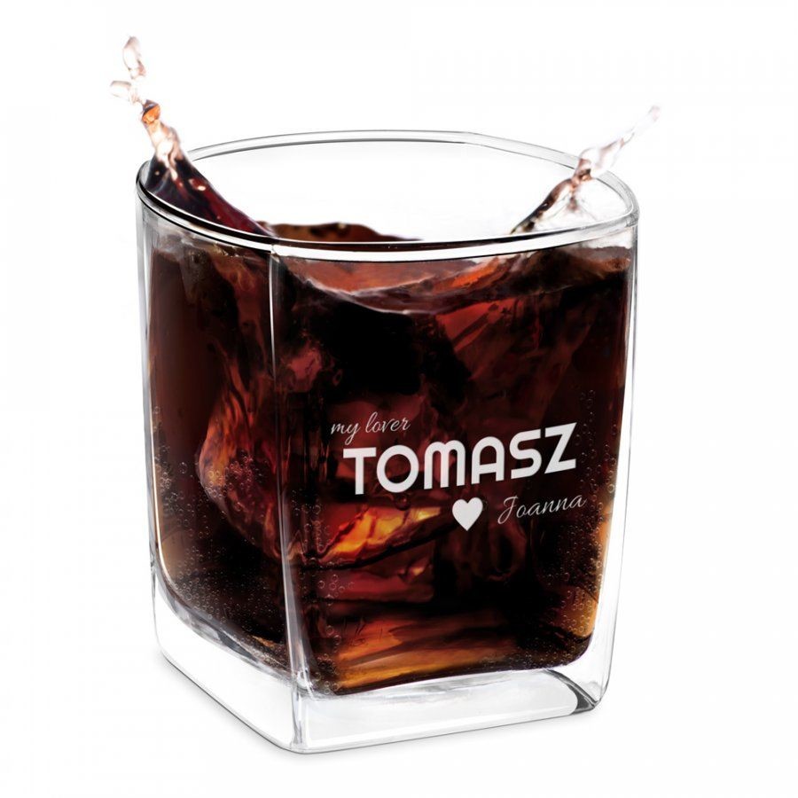 Murrano Szklanka do Whisky Grawer My Lover SZC-027