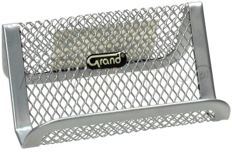 Grand Przybornik na wizytówki srebrny GR-340S EA5455