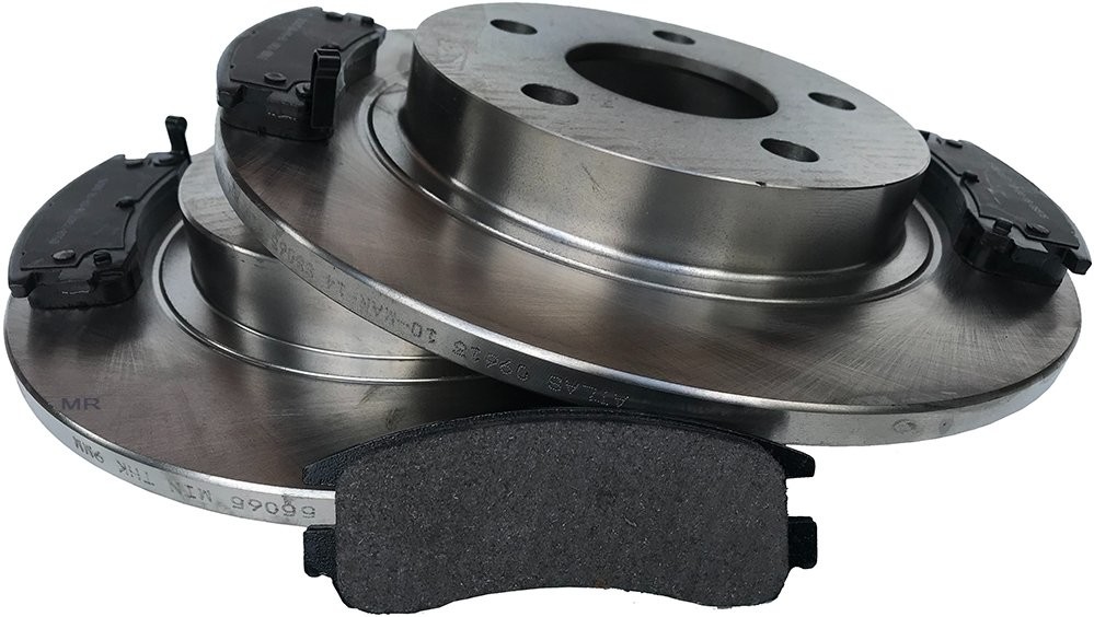 Tylne klocki + tarcze hamulcowe 281mm Buick Park Avenue 2000-2005 55065+PMD508