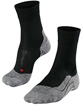 FALKE RU 4 Wool męskie skarpety do biegania, czarny 16396